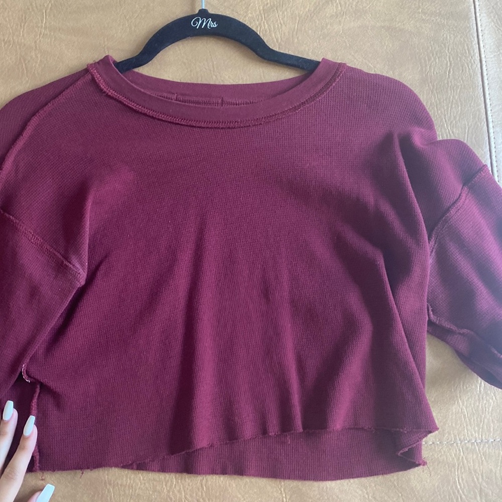 Crop long sleeve